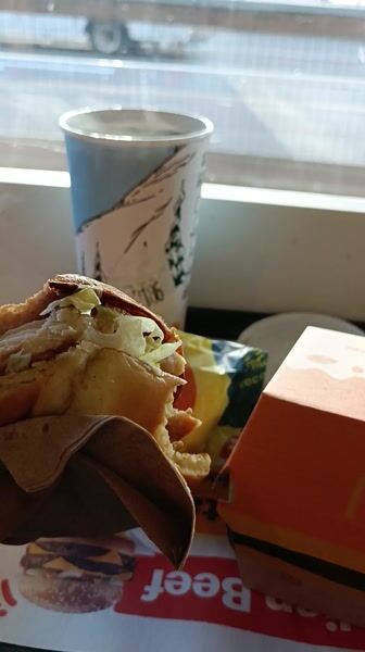 Lunch at MacDonald on West Broadway 