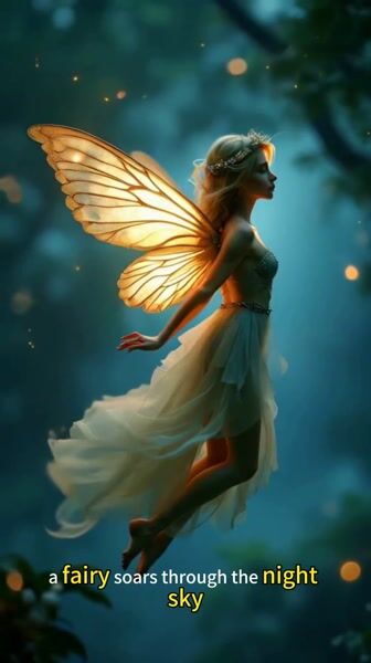 Moonlit Magic: A Fairy's Enchanting Flight