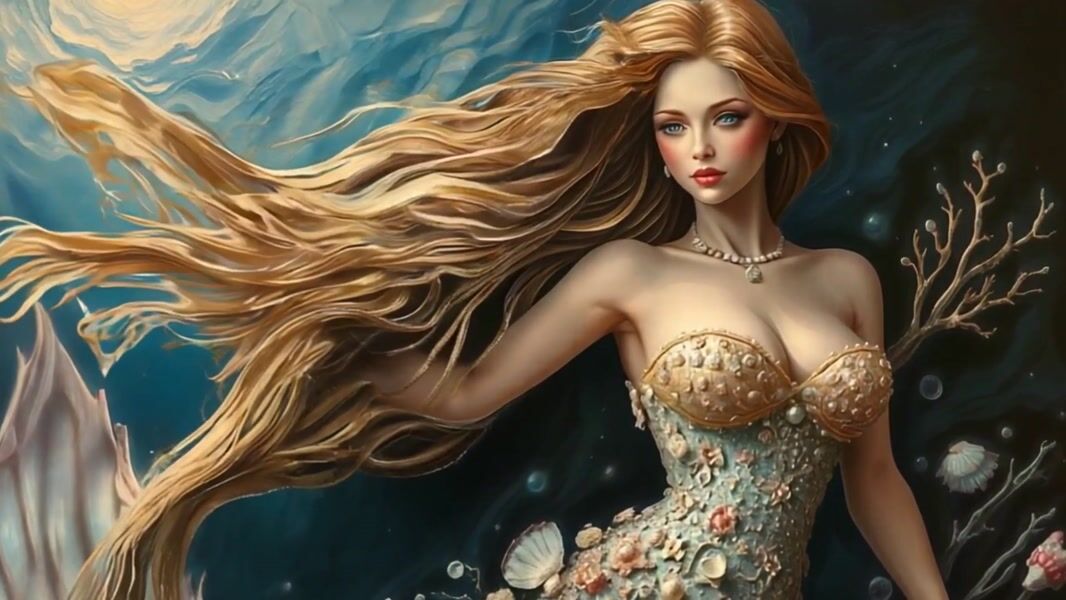 Enchanted Echoes: A Mermaid's Melody 🌊🎶